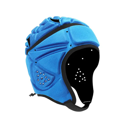Adjustable Rugby Helmet Blue