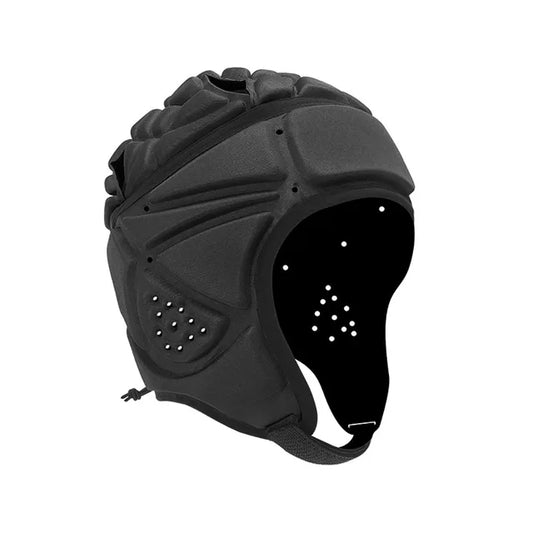 Adjustable Rugby Helmet Black