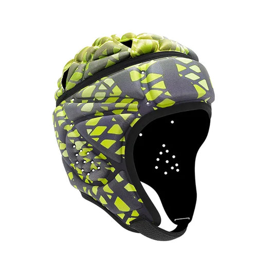 Adjustable Rugby Helmet Green